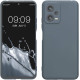 KWmobile Θήκη Σιλικόνης Xiaomi Redmi Note 12 5G / Poco X5 με Πλαίσιο Κάμερας - Dark Slate (60887.202)