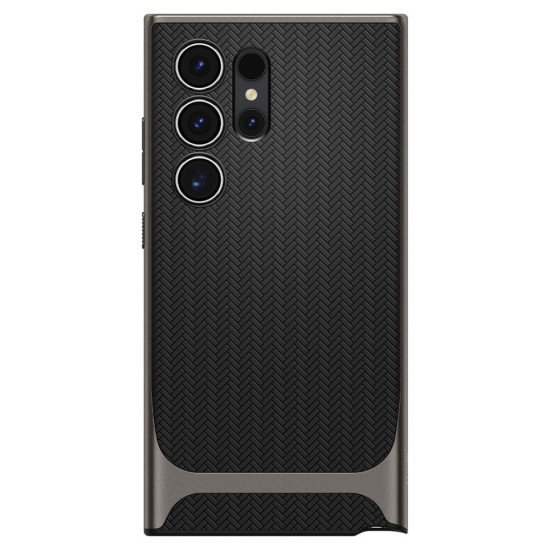 Ανθεκτική Θήκη - Samsung Galaxy S24 Ultra - Spigen Neo Hybrid - Gunmetal (ACS07305)