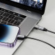 Tech-Protect Ultraboost Adapter - Αντάπτορας USB-A (male) σε Type-C (female) - Black (9490713932247)