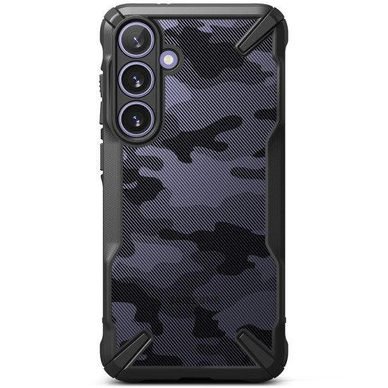 Σκληρή Θήκη - Samsung Galaxy S24 - Ringke Fusion X - Camo Black (8809961782800)