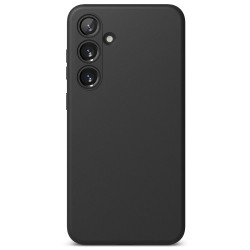 Ανθεκτική MagSafe Θήκη Σιλικόνης - Samsung Galaxy S24 - Ringke Silicone Magnetic - Black (8809961782923)