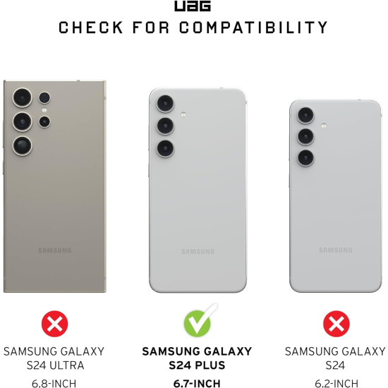 Ανθεκτική Θήκη - Samsung Galaxy S24 Plus - UAG Pathfinder - Black (214444114040)