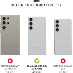 Ανθεκτική Θήκη - Samsung Galaxy S24 Plus - UAG Civilian Series - Black (214438114040)