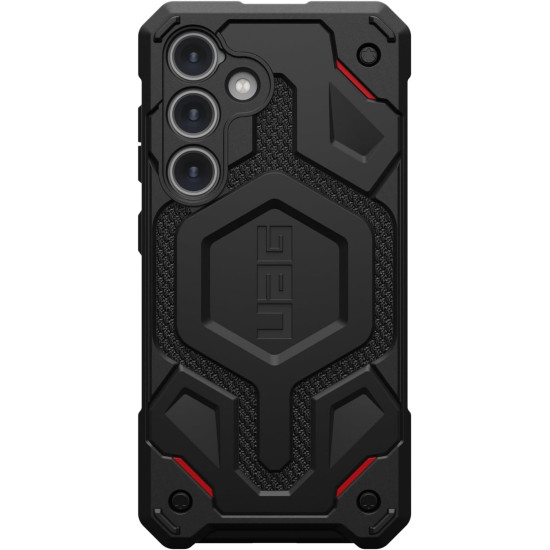 Ανθεκτική Θήκη MagSafe - Samsung Galaxy S24 - UAG Monarch Pro - Kevlar Black (214412113940)