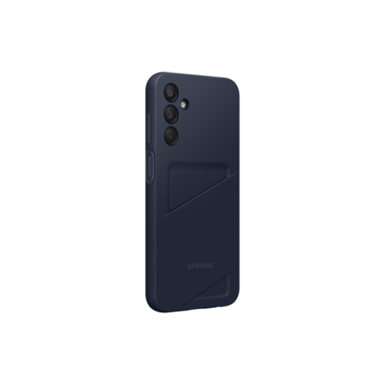 Θήκη Σιλικόνης με Υποδοχή για Κάρτα - Samsung Galaxy A15 - Official Samsung Card Slot Case - Blue Black (EF-OA156TBEGWW)