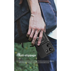 Bodycell Armor Slide - Ανθεκτική Θήκη Xiaomi Redmi 13C 4G / Poco C65 με Κάλυμμα για την Κάμερα & Μεταλλικό Ring Holder - Black (5206015072864)