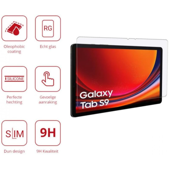 Rosso Tempered Glass - Αντιχαρακτικό Προστατευτικό Γυαλί Οθόνης - Samsung Galaxy Tab S9 11" - Clear (8719246427596)
