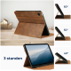 Rosso Element PU Θήκη Samsung Galaxy Tab A9 Plus 11" X210 / X215 / X216 με Υποδοχή για Γραφίδα - Brown (8719246436345)