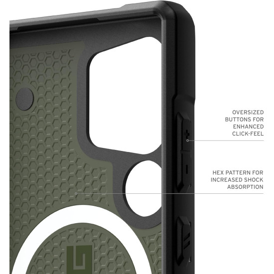 Ανθεκτική Θήκη MagSafe - Samsung Galaxy S24 Ultra - UAG Pathfinder - Olive Drab (214424117272)