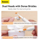 Baseus Cleaning Brush - Εργαλείο / Βουρτσάκι Καθαρισμού AirPods / Ακουστικών EarBuds / Smartphone / Smartwatch / Camera - White (NGBS000002)