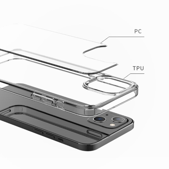 Bodycell Διάφανη Θήκη MagSafe Apple iPhone 15 Plus - Clear (5206015072192)