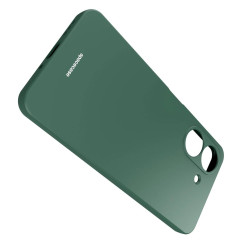 Spacecase Silicone Case - Θήκη Σιλικόνης Xiaomi Redmi 13C 4G / Poco C65 - Dark Green (5905719107260)