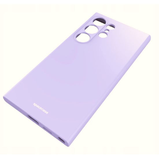 Θήκη Σιλικόνης - Samsung Galaxy S24 Ultra - Spacecase Silicone Case - Light Purple (5905719106683)