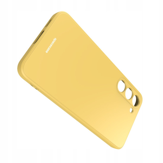 Spacecase Silicone Case - Θήκη Σιλικόνης Samsung Galaxy S23 Plus - Yellow (5905123475139)