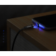 Joyroom 3 in 1 S-1224X2 - Μαγνητικό Καλώδιο Φόρτισης USB-Α σε Type-C / Lightning / MicroUSB - 120cm - 2.4A - Black (6941237162878)