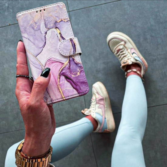 Tech-Protect Wallet - Θήκη Πορτοφόλι Samsung Galaxy A25 - Marble (5906203690329)