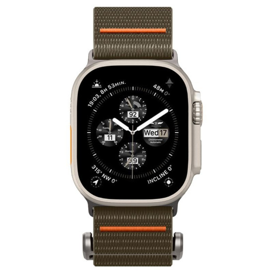 Spigen DuraPro Flex Ultra - Λουράκι Apple Watch Ultra/SE/11/10/9/8/7/6/5/4 (49/46/45/44mm) - Khaki (AMP05982)