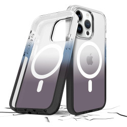 Θήκη iPhone 15 Pro Max Prodigee Safetee Flow + Mag Ανθεκτική Ημιδιάφανη με MagSafe - Night (IPH15P-6.7-FLWM-NGT)