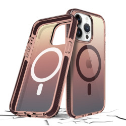 Θήκη iPhone 15 Pro Max Prodigee Safetee Flow + Mag Ανθεκτική Ημιδιάφανη με MagSafe - Desert (IPH15P-6.7-FLWM-DSRT)
