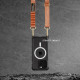 SwitchEasy MagEasy Sling Strap & Strap Card 20mm - Αποσπώμενο Λουράκι Λαιμού για Θήκες Κινητών iPhone - Orange (MPHIPH143OG23)
