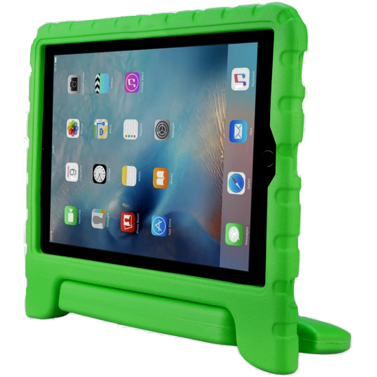 HappyCase Ανθεκτική Θήκη για Παιδιά - Apple iPad 9.7" 2018 / 2017 / Air 2 / Air - Green (8719246391668)