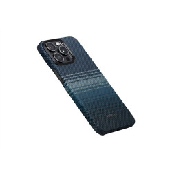 Pitaka Fusion Weaving MagEZ Case 5 - MagSafe Θήκη Aramid Fiber Body - Apple iPhone 15 Pro Max - 0.75mm - 1500D - Moonrise (KI1501MOM)