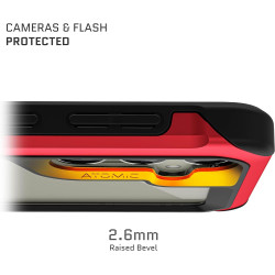 Διάφανη Ανθεκτική Θήκη - Samsung Galaxy S24 - Ghostek Atomic Slim 4 - Red (GHOCAS3682)