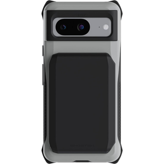 Ghostek Exec 6 - Ανθεκτική MagSafe Θήκη - Πορτοφόλι Google Pixel 8 - Grey (GHOCAS3625)