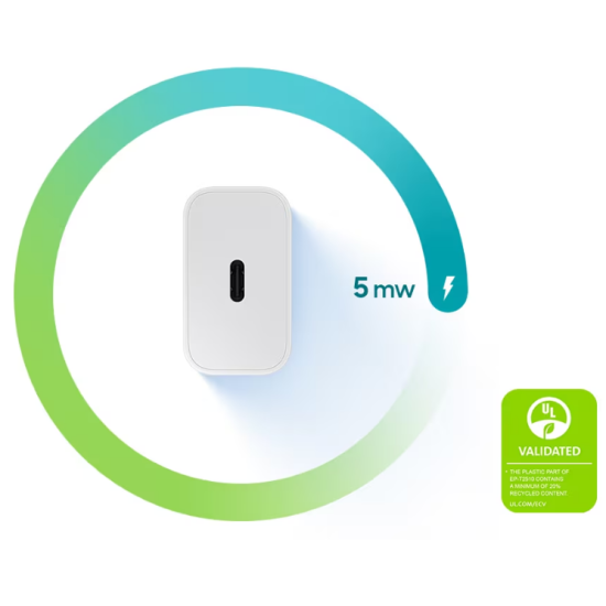 Official Samsung T2510 Fast Travel Charger - Ταχυφορτιστής Ταξιδιού / Αντάπτορας με 1 Θύρα x Type-C & Καλώδιο Φόρτισης Type-C σε Type-C - 100cm - 25W - White (EP-T2510XWEGEU)