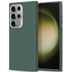 Θήκη Σιλικόνης με Λουράκι Χειρός - Samsung Galaxy S24 Ultra - Spigen Cyrill UltraColor - Kale (ACS07316)