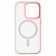 Spacecase Hybrid MagSafe - Σκληρή Ημιδιάφανη Θήκη MagSafe - Apple iPhone 14 Pro - Pink (5905719103033)