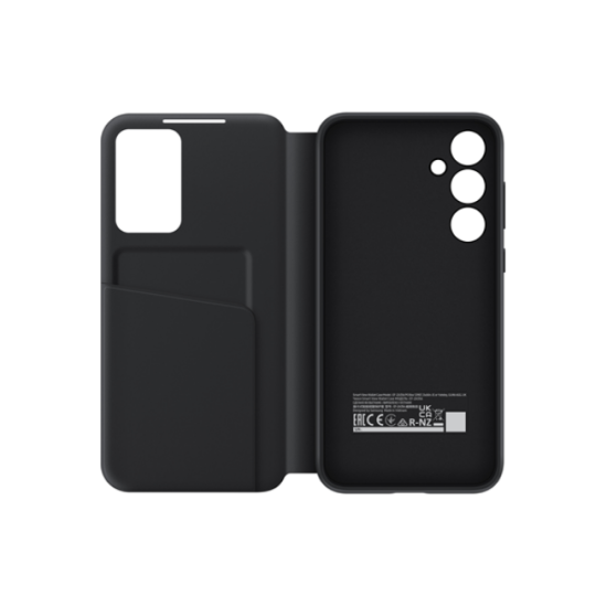 Θήκη Flip με Ενεργό Πορτάκι - Samsung Galaxy A35 - Official Samsung Smart View Wallet Cover - Black (EF-ZA356CBEGWW)