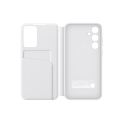 Θήκη Flip με Ενεργό Πορτάκι - Samsung Galaxy A35 - Official Samsung Smart View Wallet Cover - White (EF-ZA356CWEGWW)