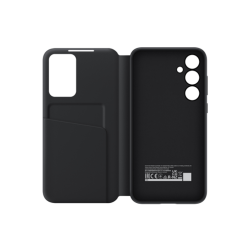 Θήκη Flip με Ενεργό Πορτάκι - Samsung Galaxy A55 - Official Samsung S View Wallet Cover - Black (EF-ZA556CBEGWW)