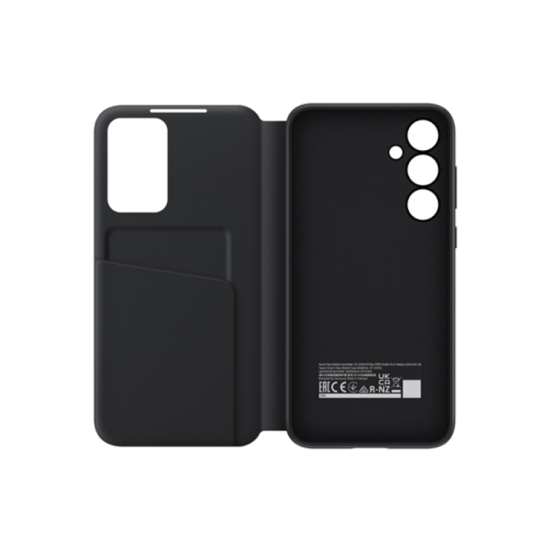 Θήκη Flip με Ενεργό Πορτάκι - Samsung Galaxy A55 - Official Samsung S View Wallet Cover - Black (EF-ZA556CBEGWW)