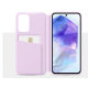 Θήκη Flip με Ενεργό Πορτάκι - Samsung Galaxy A55 - Official Samsung S View Wallet Cover - Lavender (EF-ZA556CVEGWW)