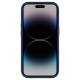 Spacecase Hybrid MagSafe - Σκληρή Ημιδιάφανη Θήκη MagSafe - Apple iPhone 14 Pro - Dark Blue (5905719103002)