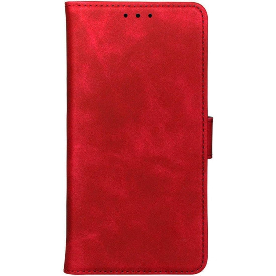 PU Θήκη Πορτοφόλι - Samsung Galaxy A35 - Rosso Element - Red (8719246438332)