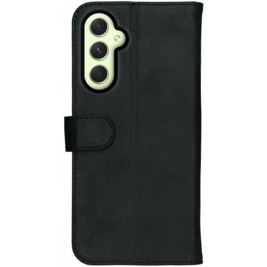 Δερμάτινη Θήκη Πορτοφόλι - Samsung Galaxy A35 - Rosso Deluxe - Black (8719246438349)