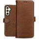 Δερμάτινη Θήκη Πορτοφόλι - Samsung Galaxy A35 - Rosso Deluxe - Brown (8719246438356)