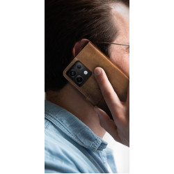 PU Θήκη Πορτοφόλι - Xiaomi Redmi Note 13 Pro 5G / Poco X6 - Rosso Element - Brown (8719246433856)