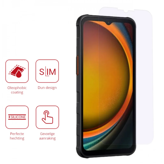 Μεμβράνη Προστασίας Οθόνης - Samsung Galaxy Xcover7 - Rosso Ultra Clear Screen Protector - 2 Τεμάχια (8719246440809)