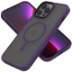 Spacecase Hybrid MagSafe - Σκληρή Ημιδιάφανη Θήκη MagSafe - Apple iPhone 13 Pro Max - Purple (5905719102920)