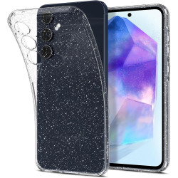 Θήκη Σιλικόνης - Samsung Galaxy A55 - Spigen Liquid Crystal Glitter - Crystal Quartz (ACS07538)