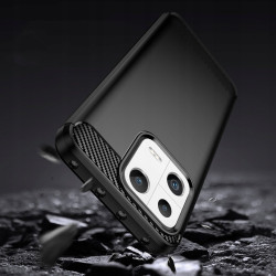 Spacecase Carbon - Θήκη Σιλικόνης - Xiaomi 13 - Black (5905123475771)