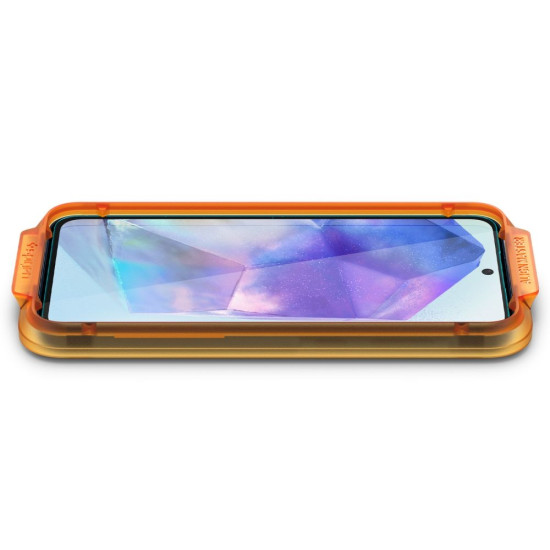 Αντιχαρακτικό Γυάλινο Tempered Glass - Samsung Galaxy A55 - Spigen GLAS.tR ALIGNmaster - Clear - 2 Τεμάχια (AGL07775)