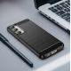 Spacecase Carbon - Θήκη Σιλικόνης - Samsung Galaxy S23 FE - Black (5905719105471)