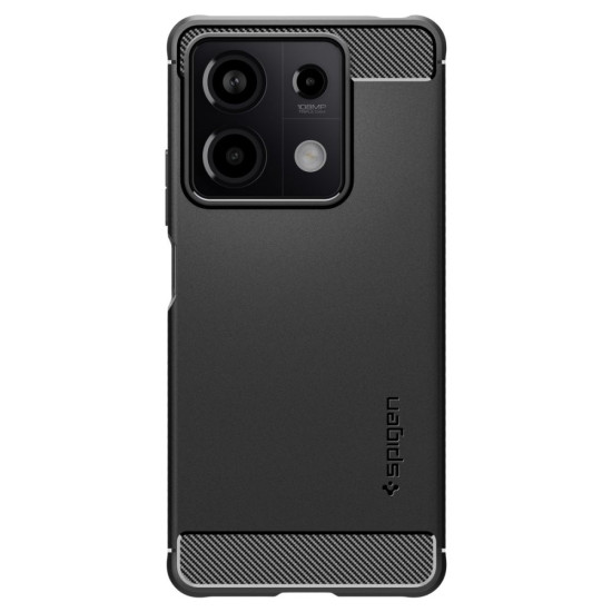 Ανθεκτική Θήκη Σιλικόνης - Xiaomi Redmi Note 13 5G - Spigen Rugged Armor - Matte Black (ACS07665)