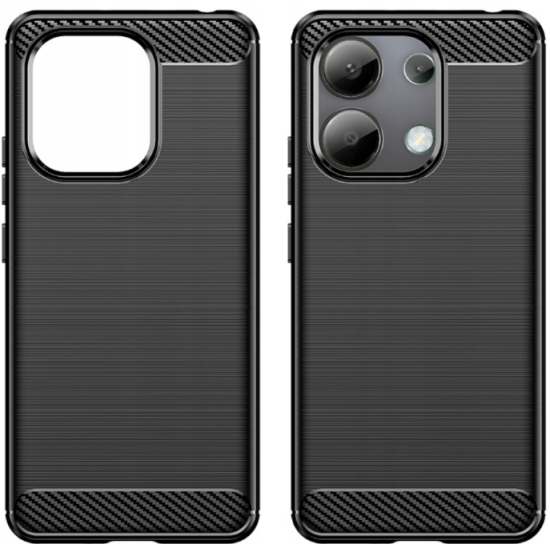 Θήκη Σιλικόνης - Xiaomi Redmi Note 13 4G - Spacecase Carbon - Black (5905719109066)
