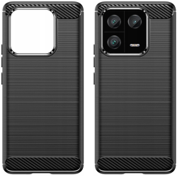 Spacecase Carbon - Θήκη Σιλικόνης - Xiaomi 13 Pro - Black (5905123475788)